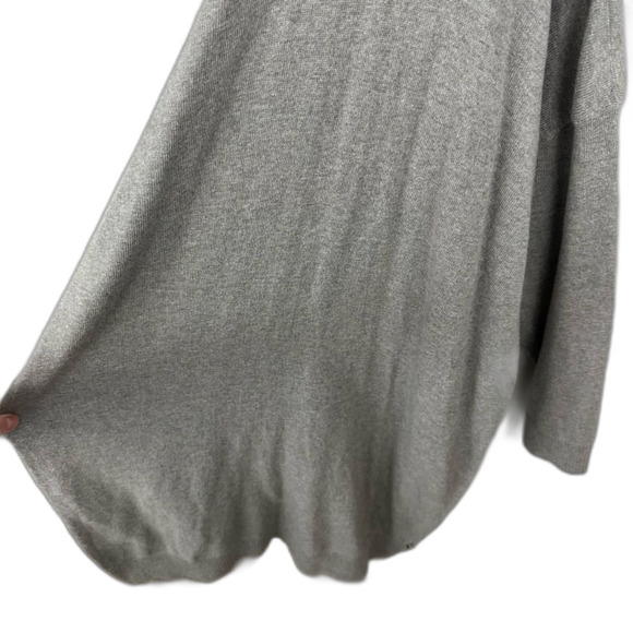 Torrid Grey High Neck Cold Shoulder Knit Sweater Dress NWT Size 1X Flawed - Picture 14 of 16